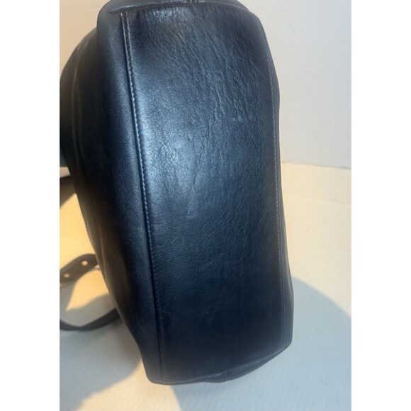 Extremely Rare Made In USA Old Coach 9058 Shoulder Bag Black Vintage Ergo - Picture 7 of 14